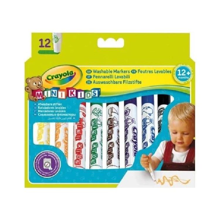 Shop Crayola - Mini Kids - 12 Markers Online in Lebanon